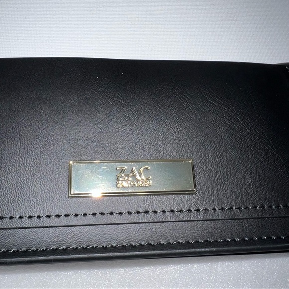 NWT ZAC Zac Posen Earthette Leather Wristlet Wallet - Picture 11 of 14